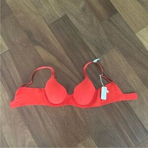 Aerie “Smoothez” Full Coverage Bra -Red Lace - Size 32C - NWT